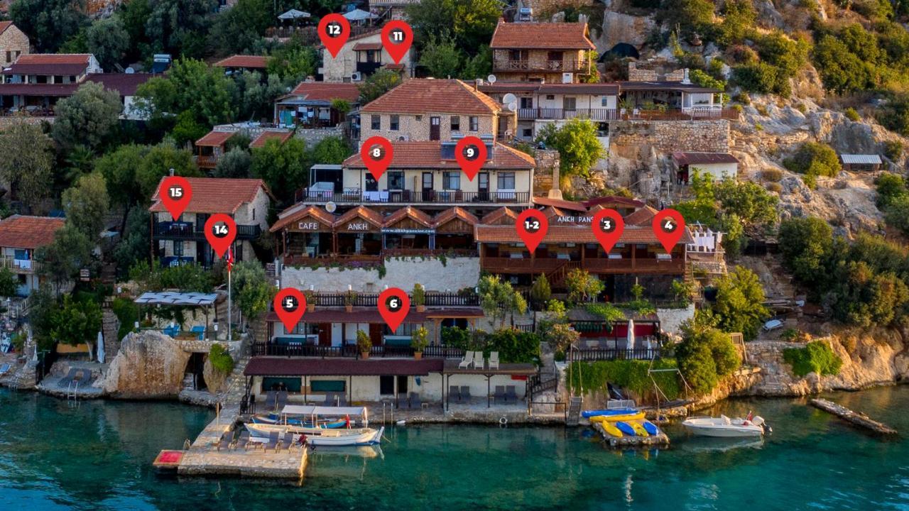 Ankh Pension Kaleucagız Екстериор снимка